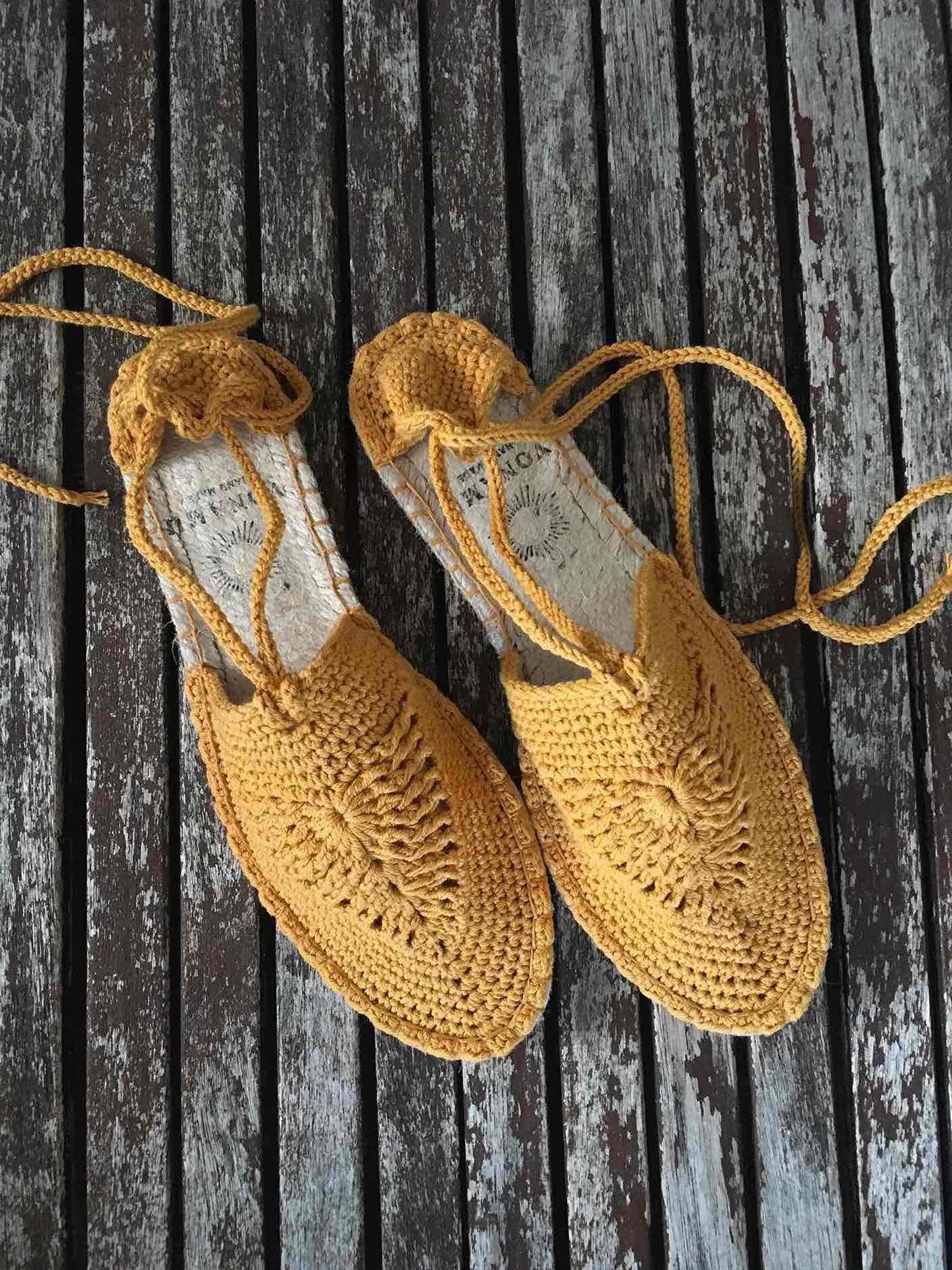 Espadryle wiązane 1