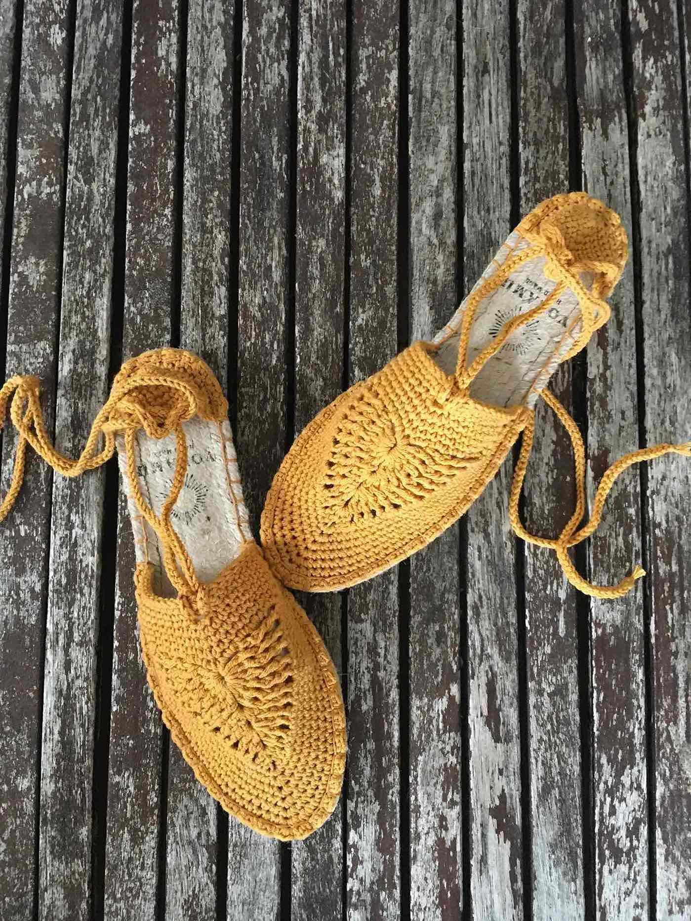 Espadryle wiązane 2