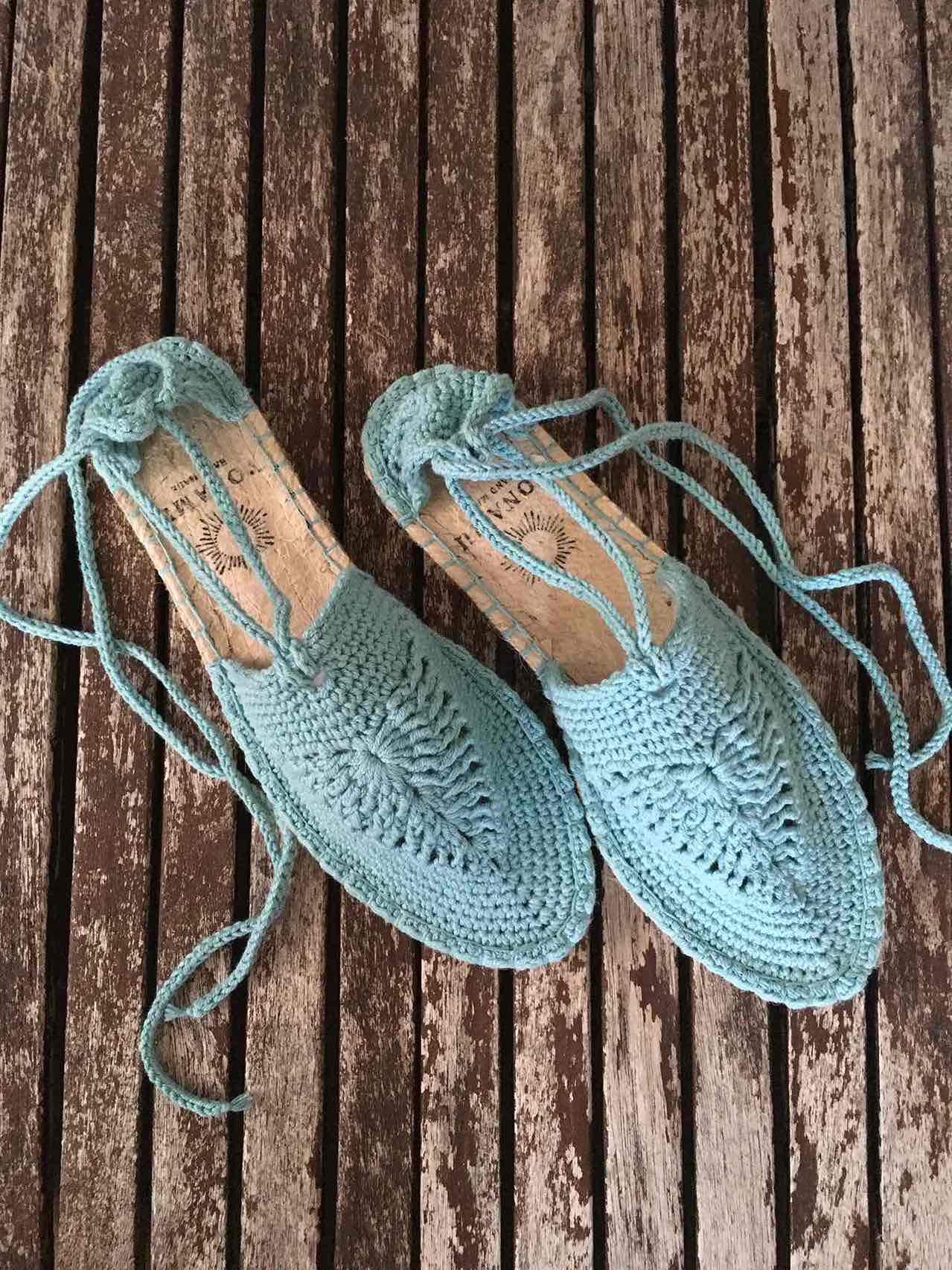 Espadryle wiązane 1