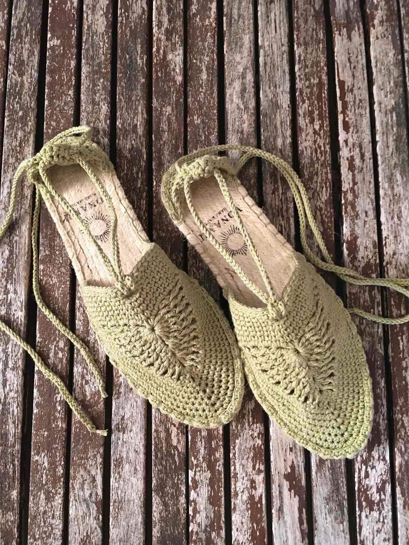 Espadryle wiązane 1