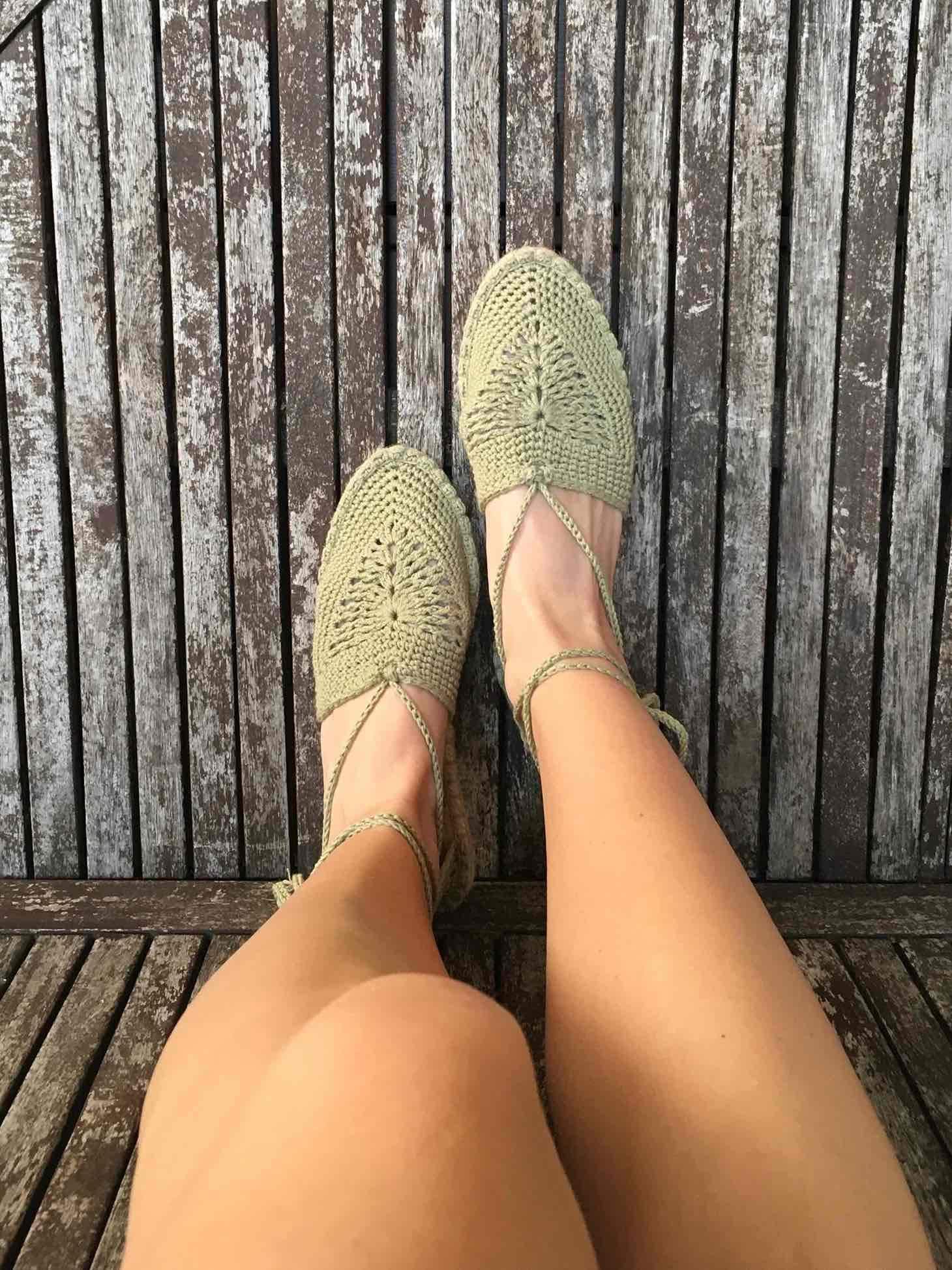 Espadryle wiązane 4