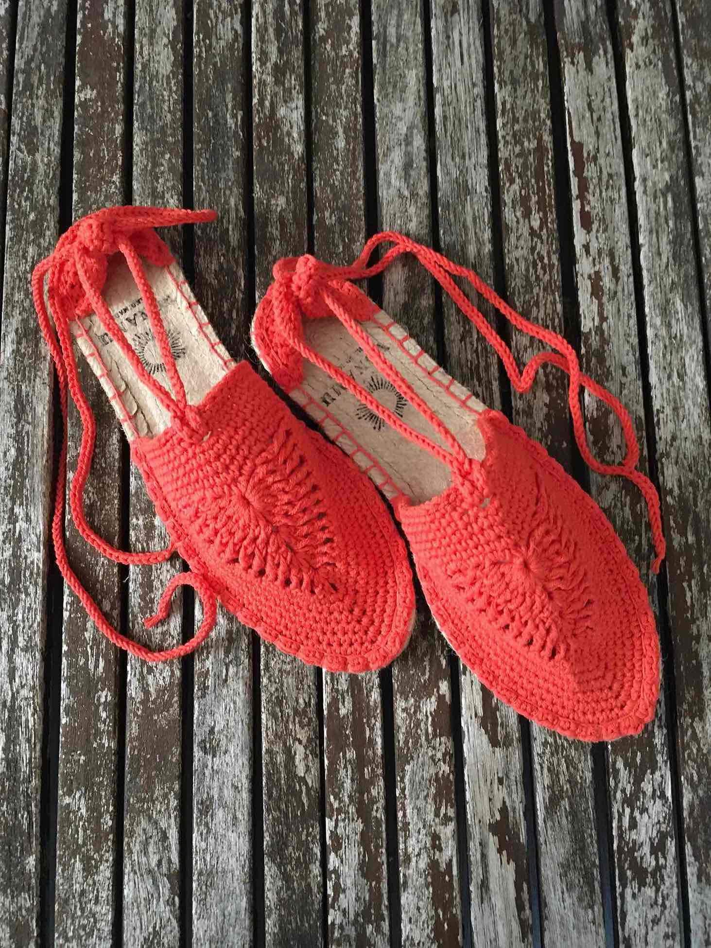 Espadryle wiązane 1