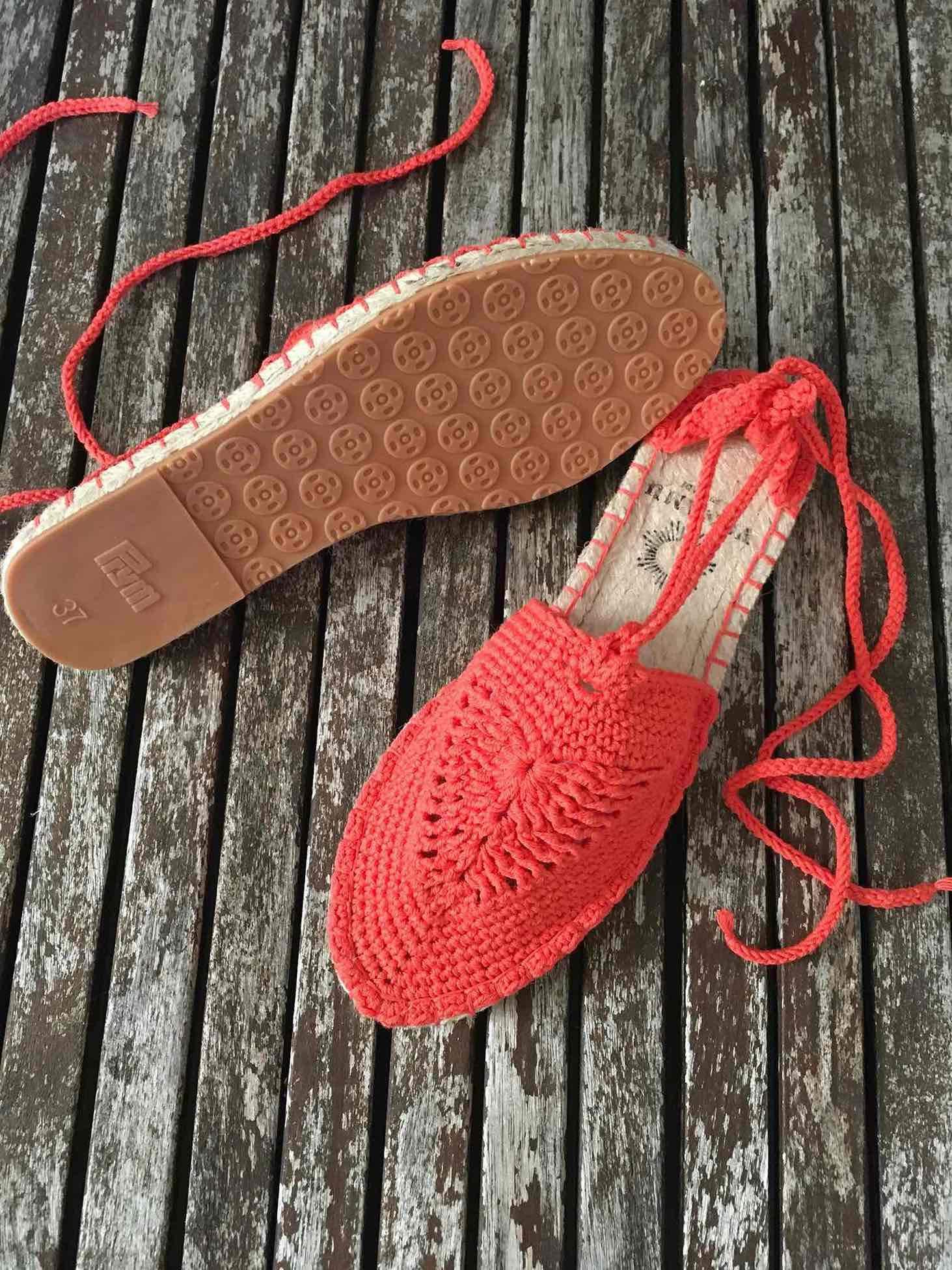 Espadryle wiązane 2