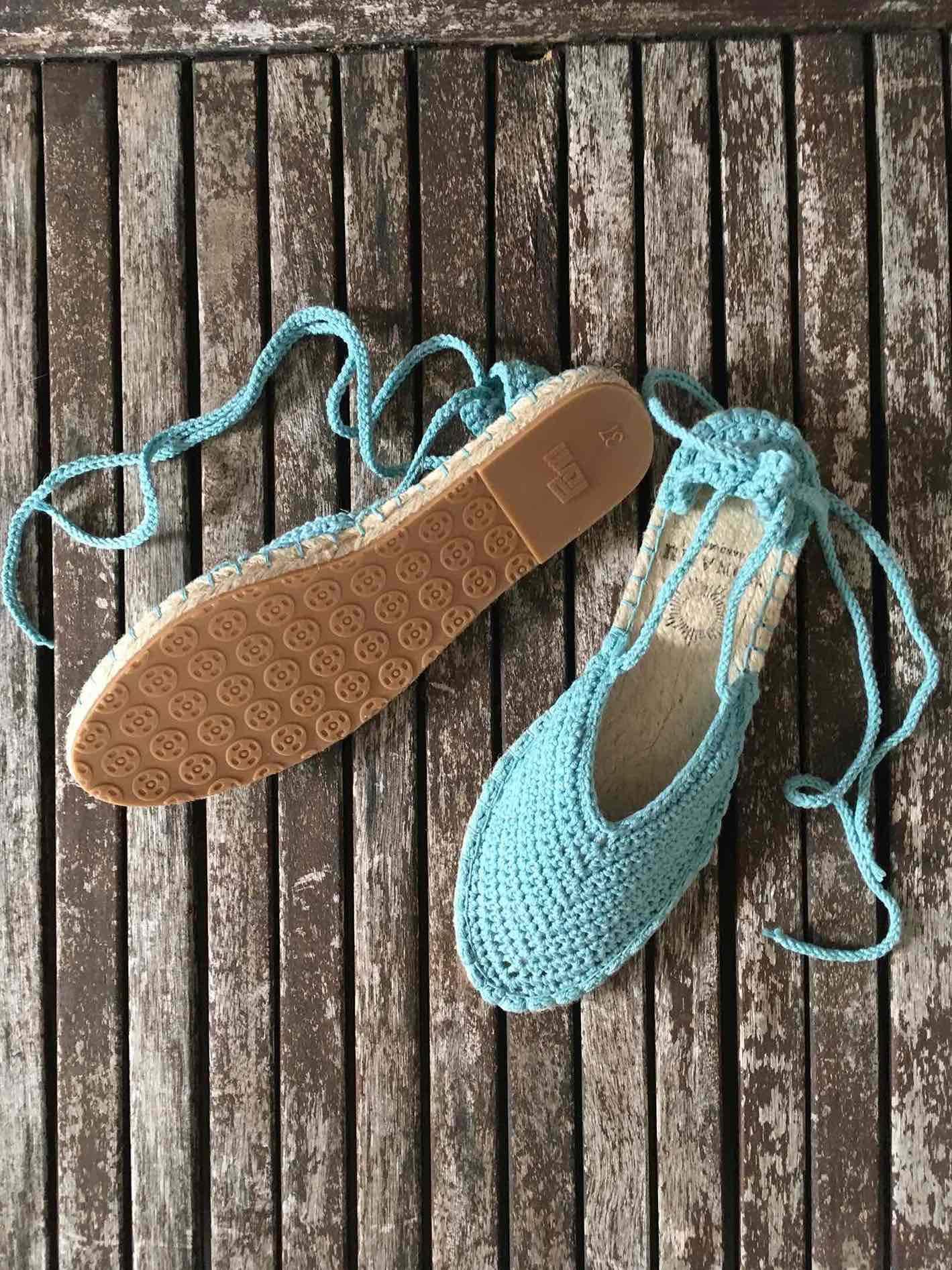 Espadryle wiązane 2