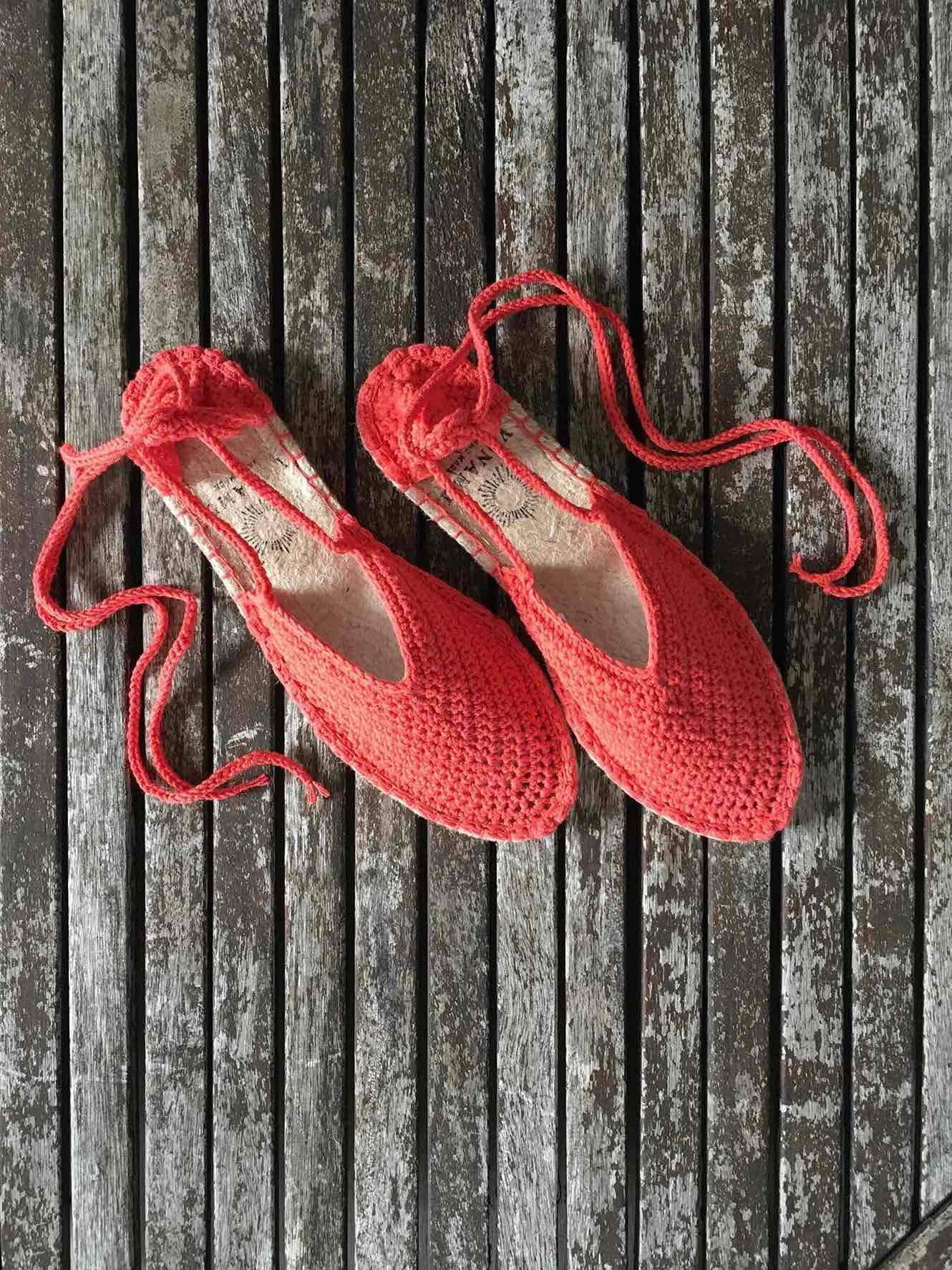 Espadryle wiązane 2