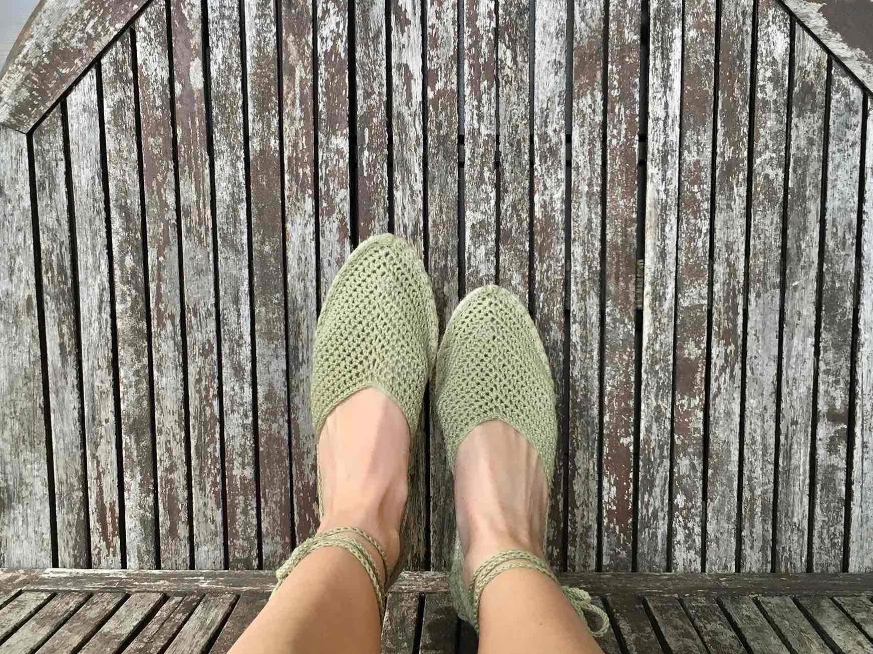 Espadryle wiązane 6