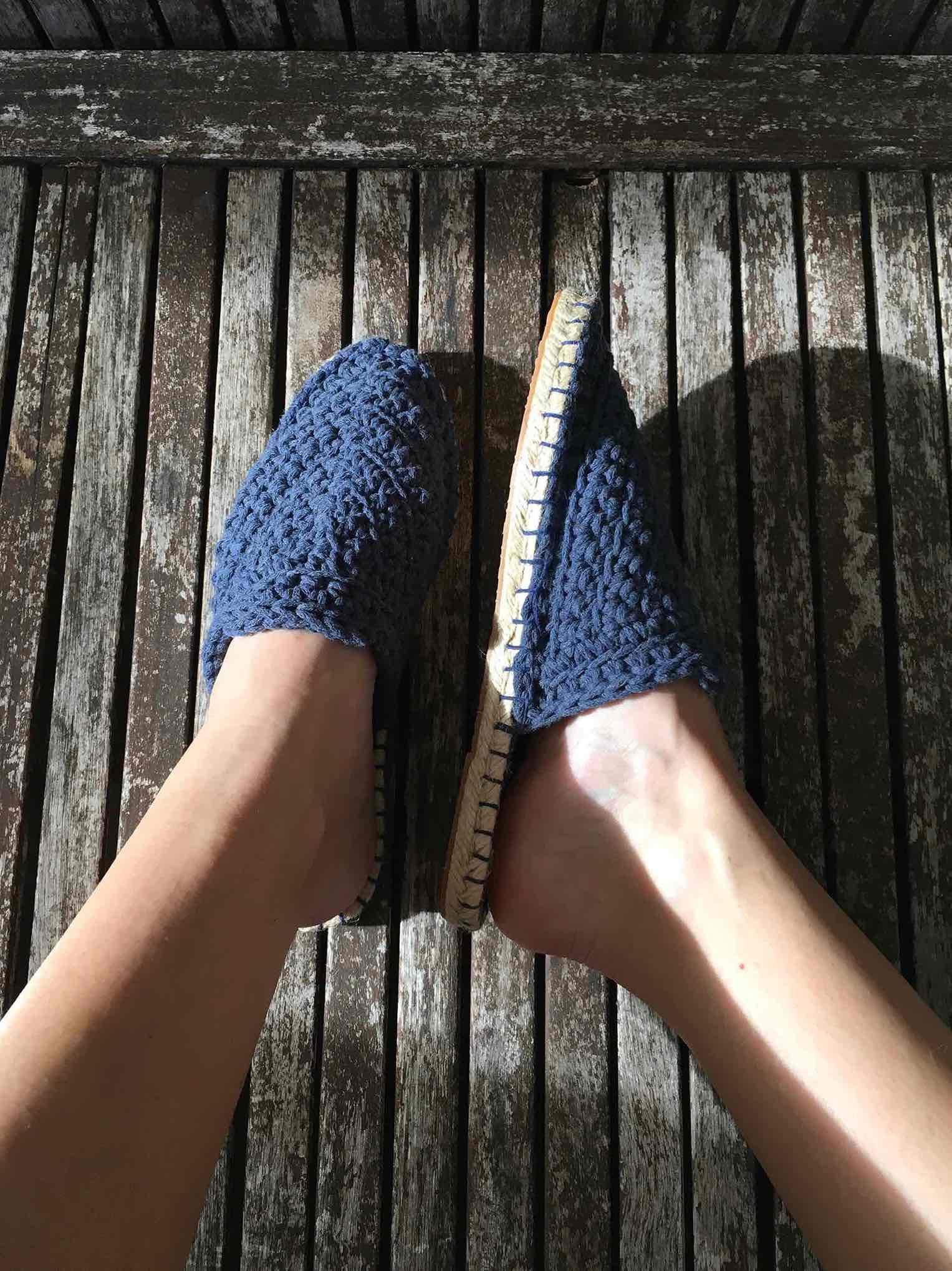 Espadryle mule 6