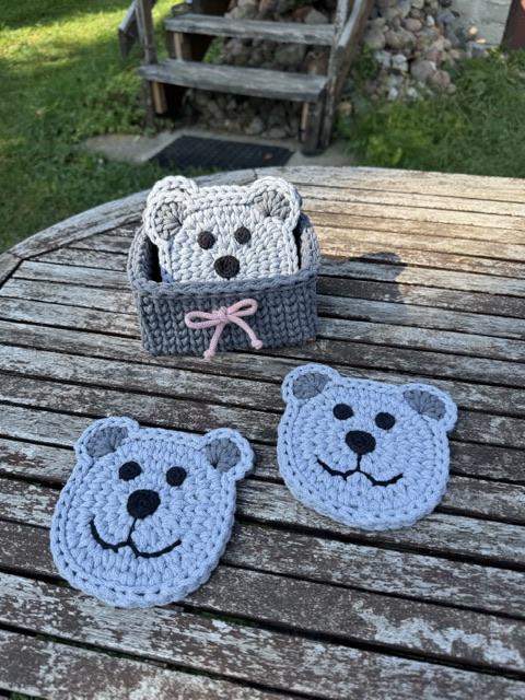 Podkładka pod kubek miś 6