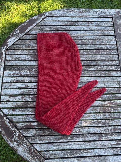 Kaptur ciemna czerwień 1