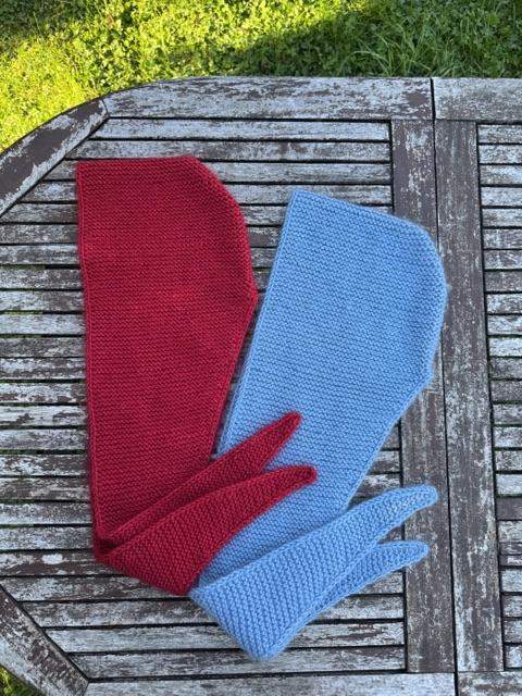 Kaptur ciemna czerwień 8