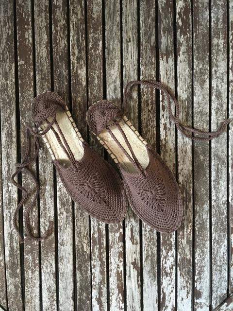 Espadryle wiązane 2