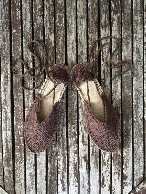 Espadryle wiązane 0